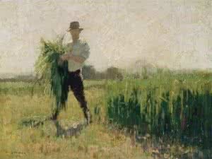 Summer morning, 1916, Elioth Gruner. Image: www.museumsandgalleries.act.gov.au